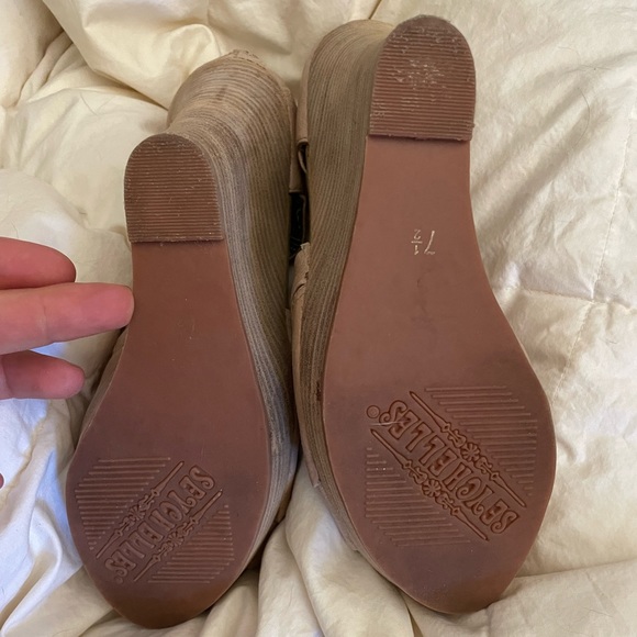 Seychelles leather wedge size 7.5 - Picture 6 of 7